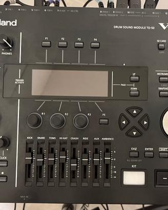 Modulo Roland TD50 aggiornato a TD50X