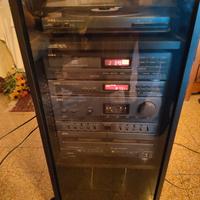 Impianto stereo Wi Fi Completo AIWA con mobile