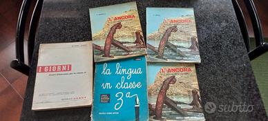 LIBRI SCUOLA ELEMENTARE ANNI 40-60