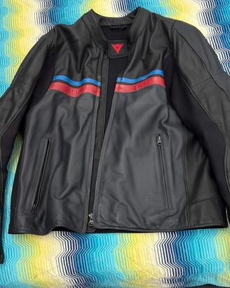 DAINESE giacca in pelle TG58