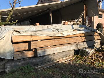 Travi larice e rovere