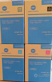 Kit 4 toner Konica TNP80 CMY BK