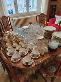 Porcellane, servizio tè/caffè, bicchieri, piatti