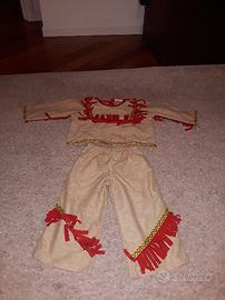 Vestito di carnevale da Indiano