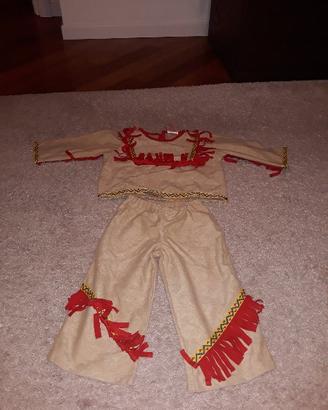 Vestito di carnevale da Indiano