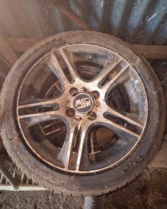 Cerchi lega 15" MSW 