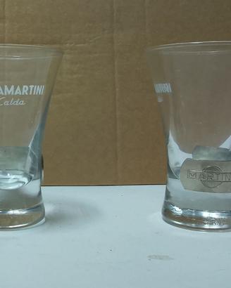 Bicchieri China Martini calda vintage anni 80
