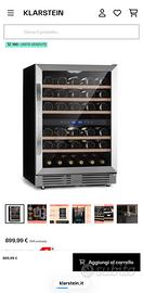 CANTINETTA FRIGO 51 BOTTIGLIE DA INCASSO  2 ZONE