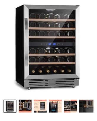CANTINETTA FRIGO 51 BOTTIGLIE DA INCASSO  2 ZONE
