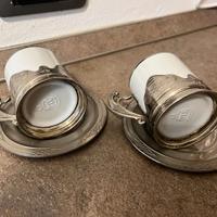 set 6 tazzine vintage marca monopoli