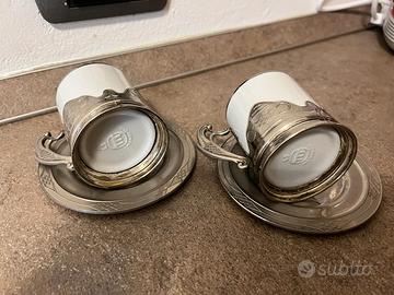 set 6 tazzine vintage marca monopoli