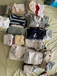 Stock abbigliamento bimbo