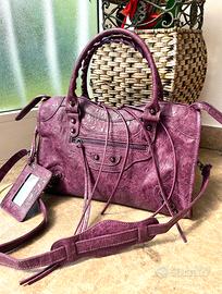 Citybag style motorcycle y2k 38x24 Purple