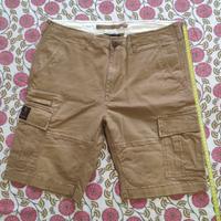 Bermuda Cargo Multitasche - Beige -Cotone- TG. 48