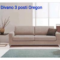 Divano 3 posti fisso Oregon, spedizione gratuita!