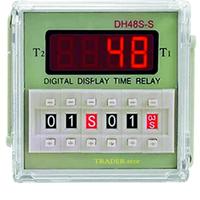 Temporizzatore timer secondi,minuti,ore 24 VDC/AC
