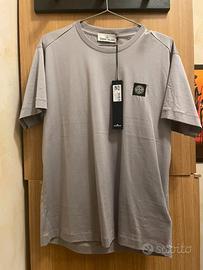 Stone Island Cotton Logo Patch T-Shirt Taglia M