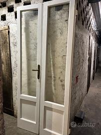 Ante per porta 2 battenti SENZA architrave, legno