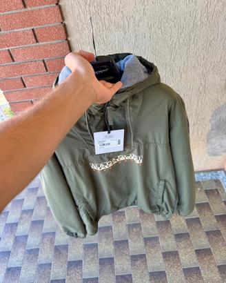 Napapijri Avergreen verde S nuovo con cartellino
