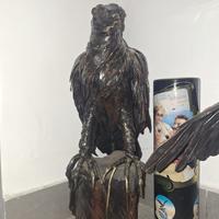 Aquile antiquariato da collezione in bronzoferrato