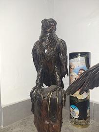 Aquile antiquariato da collezione in bronzoferrato