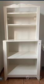 Libreria/fasciatoio IKEA Hensvik Bianca