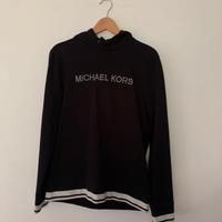 Michael Kors felpa con cappuccio nera tg M