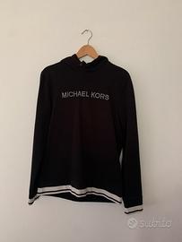 Michael Kors felpa con cappuccio nera tg M