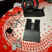 Volante e pedali Playstation 1
