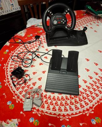 Volante e pedali Playstation 1