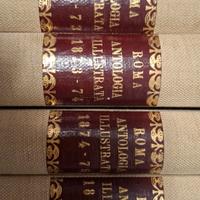 Roma antologia illustrata. 4 volumi 1872 - 1877