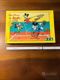 Puzzle Legno Disney Vintage Topolino Mickey Mouse