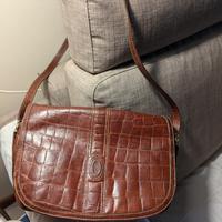 Borsa Pollini in vera pelle ,color cuoio