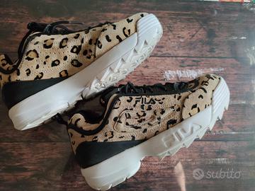 Scarpe FILA leopardate taglia 39