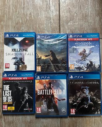 Giochi PS4