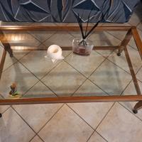 Tavolino salotto con ruote