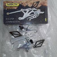 Pedane fisse arrow suzuki gsx600r 96/99 alluminio