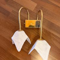 La Murrina lampada a parete doppio fazzoletto