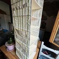 Divisorio in tessuto per armadio