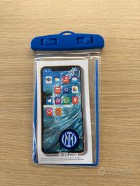 Custodia telefono da mare inter