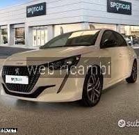 Peugeot 208 musata frontale 2020 2021 2022