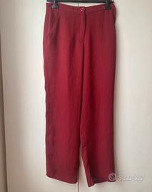 Pantalone lino seta