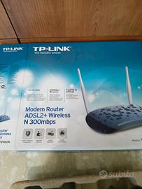 Modem Router ADSL2+ Wireless N 300mbps TP-LINK