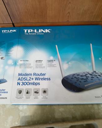 Modem Router ADSL2+ Wireless N 300mbps TP-LINK