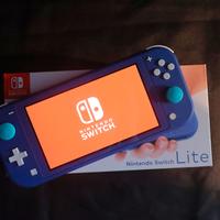 Nintendo Switch Lite Blu + Kit accessori