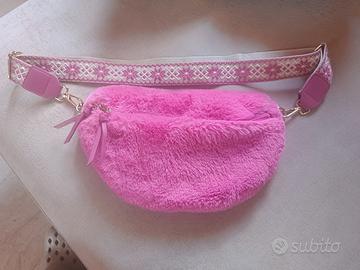Borsa pelosa fucsia 