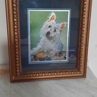 quadro dipinto maltese concornice pregiata