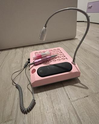 Fresa unghie con aspiratore