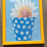 Puzzle Anne Geddes con cornice