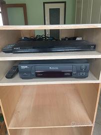 Lettore DVD + Lettore VHS